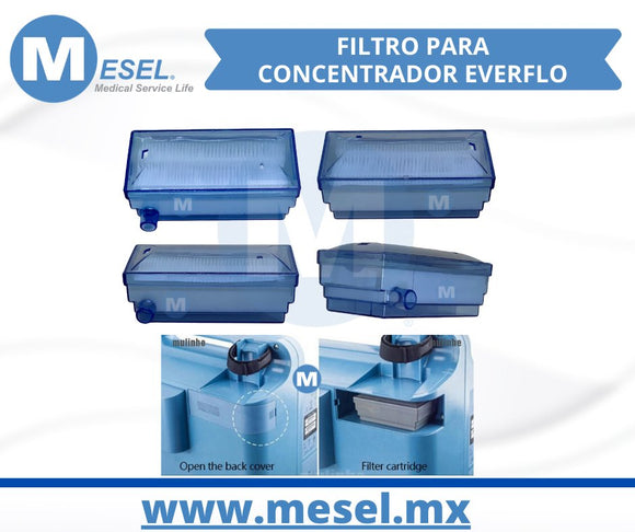 Filtro Para Concentrador De Oxigeno EverFlo - MESEL Medical Serivce Life